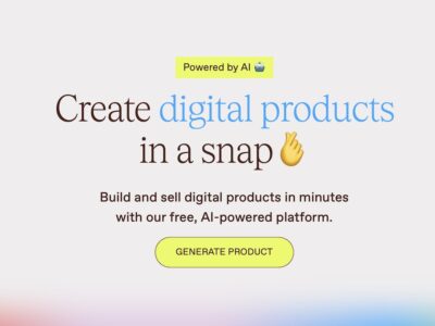 The Leap: Build and sell digital products in minutes, powered by AI