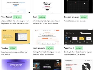 Buy Sell Startups: Discover the best micro-startups for sale